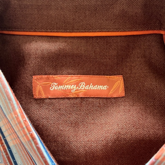 Long-Sleeve Tommy Bahama Silk Shirt - Picture 3 of 5